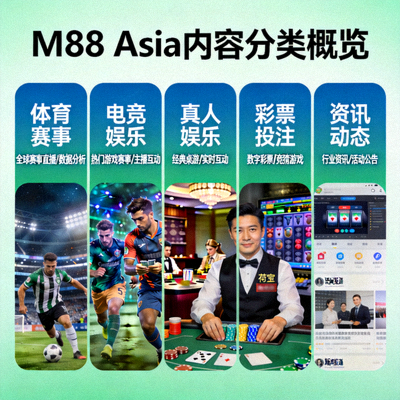 M88 Asia内容分类概览，展示多样化的信息类别