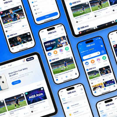 M88 Asia移动端优化展示，适应各种屏幕尺寸